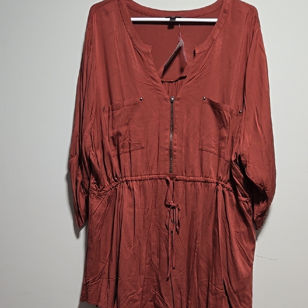 Torrid Stretch Challis Blouse
